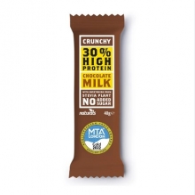 Natural Protein Crunchy Milk Chocolate Bar 40gr