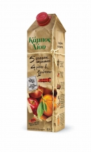 Κάμπος Χίου Πορτοκάλι - Μήλο - Ροδάκινο Ποτήρι 350ml