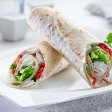 Τορτίγια Επιλογής + Φυσικός Χυμός Πορτοκάλι