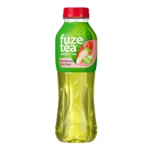 FuzeTea Green Ice Tea Strawberry and Aloe Vera 500ml