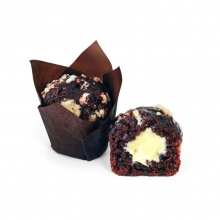 Muffin με Γέμιση Λευκής Σοκολάτας