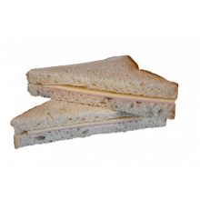 Τοστ Λευκό Γαλοπούλα - Τυρί