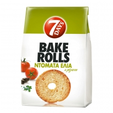 7days Bake Rolls Ντομάτα - Ελιά - Ρίγανη 150gr