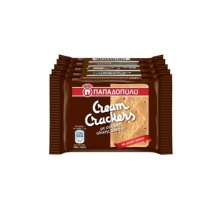 Cream Crackers Παπαδοπούλου με Σίκαλη Ολικής Αλεσης 47gr