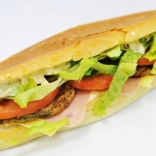 Σάντουιτς με Μπιφτέκι Λαχανικών