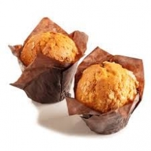 Muffin Βανίλια με Γέμιση Πραλίνα