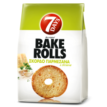 7days Bake Rolls Σκόρδο Παρμεζάνα 160gr
