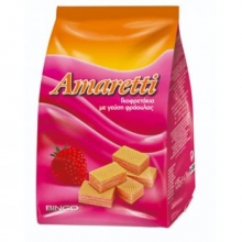 Amaretti Σακούλα Φράουλα 125gr