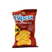 Tsipers Chips Αλάτι 120gr
