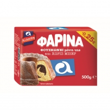 Φαρίνα (Αλλατίνη) κόκκινη 500gr