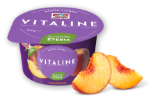 Γιαούρτι Vitaline Ροδάκινο 180gr