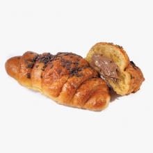 Κρουασάν Βουτύρου με Γέμιση Πραλίνα