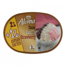Aloma Cocoa Vanilla Strawberry 3lt