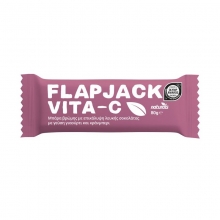 Flapjack Vita-C Μπάρα Βρώμης με Επικάλυψη Λευκής Σοκολάτας με Γεύση Γιαούρτι και Κράνμπερι 80gr