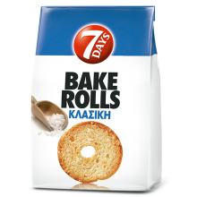 7Days Bake Rolls Αλάτι 112gr