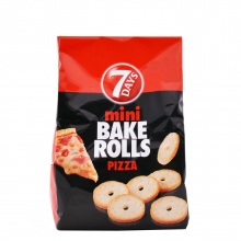 7Days Mini Bake Rolls Pizza 160gr