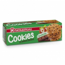 Cookies Παπαδοπούλου με Φουντούκι 180gr
