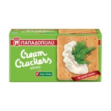 Cream Crackers Σίτου Χωρίς Ζάχαρη 165gr