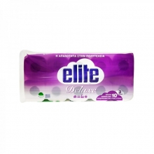 Elite Χαρτί Υγείας Deluxe Τρίφυλλο 10 Ρολλά x 90gr
