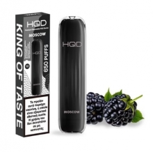 HQD 650 Puffs Moscow Βατόμουρο - 8.50 ευρώ
