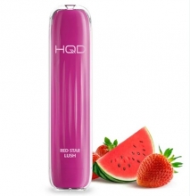 HQD 650 Puffs Red Star Lush Φράουλα Καρπούζι - 8.50 ευρώ