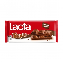 Lacta Triple Chocolate Flavor 90gr