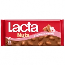 Lacta με Ολόκληρο Αμύγδαλο 100gr