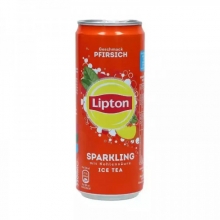 Lipton Ice Tea Sparkling Ροδάκινο 330ml