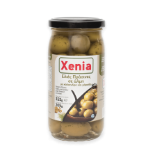 Xenia Ελιές Πράσινες Ολόκληρες 355gr