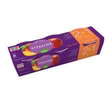 Δέλτα Vitaline Επιδόρπιο Ροδάκινο 2+1 Δώρο