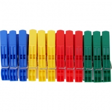 Μανταλάκια Πλαστικά 24 Τεμάχια