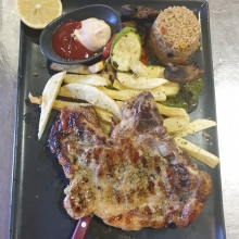 Μπριζόλα Μοσχαρίσια Γάλακτος Μερίδα