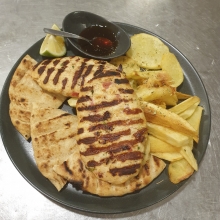 Μπιφτέκι Κοτόπουλο Μερίδα