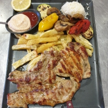 Μπριζόλα Χοιρινή Μερίδα