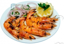 Γαρίδες Ψητές