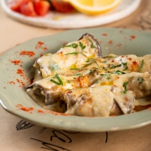 Μπουρεκάκια Μελιτζάνας