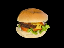 Burger με Μπιφτέκι Λαχανικών