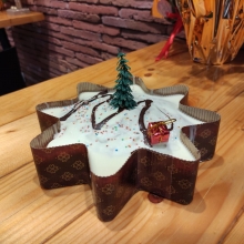 Mini Βασιλόπιτα Κέικ Αστέρι