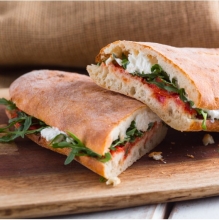 Σάντουιτς με Γαρίδα Πανέ