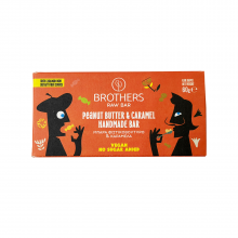 Brothers Raw Bar Φυστικοβούτυρο - Καραμέλα 60gr