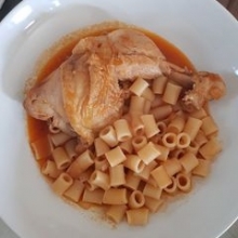 Κοτόπουλο με Κοφτό Μακαρονάκι