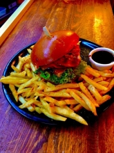 Burger με Μπιφτέκι Vegan Μπιφτέκι Λαχανικών