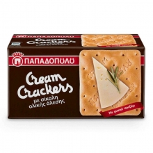 Cream Crackers με Σίκαλη Παπαδοπούλου 175gr