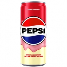Pepsi Strawberries and Cream Flavour 330ml