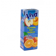 Viva Πορτοκάλι - Μήλο - Ροδάκινο 250ml