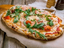 Pizza Τετράγωνη La Casa