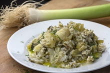 Πρασόρυζο Χωριάτικο