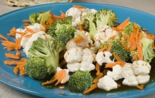 Βραστά Λαχανικά Μπρόκολο, Κουνουπίδι