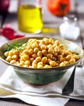 Ρεβυθοσαλάτα με Ρόδι