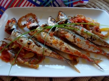 Κολιοί Πλακί με Πατάτες Φούρνου